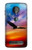 S3841 Bald Eagle Flying Colorful Sky Case For Motorola Moto Z3, Z3 Play
