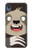 S3855 Sloth Face Cartoon Case For Motorola Moto E6, Moto E (6th Gen)