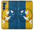 S3857 Peace Dove Ukraine Flag Case For Motorola Edge S30