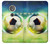 S3844 Glowing Football Soccer Ball Case For Motorola Moto G6 Play, Moto G6 Forge, Moto E5