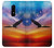 S3841 Bald Eagle Flying Colorful Sky Case For OnePlus 6