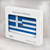S3102 Flag of Greece Hard Case For MacBook Pro 14 M1,M2,M3 (2021,2023) - A2442, A2779, A2992, A2918