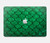 S2704 Green Fish Scale Pattern Graphic Hard Case For MacBook Pro 16 M1,M2 (2021,2023) - A2485, A2780