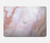 S3482 Soft Pink Marble Graphic Print Hard Case For MacBook Pro 16 M1,M2 (2021,2023) - A2485, A2780