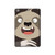 S3855 Sloth Face Cartoon Hard Case For iPad mini 4, iPad mini 5, iPad mini 5 (2019)