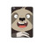 S3855 Sloth Face Cartoon Hard Case For iPad Pro 10.5, iPad Air (2019, 3rd)