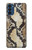 S2703 Snake Skin Texture Graphic Printed Case For Motorola Moto G41