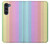 S3849 Colorful Vertical Colors Case For Motorola Moto G200 5G