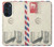 S3551 Vintage Airmail Envelope Art Case For Motorola Edge 30 Pro