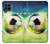 S3844 Glowing Football Soccer Ball Case For Samsung Galaxy M53
