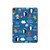 S2572 Marine Penguin Pattern Hard Case For iPad Air (2022,2020, 4th, 5th), iPad Pro 11 (2022, 6th)