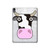 S3257 Cow Cartoon Hard Case For iPad Air (2022,2020, 4th, 5th), iPad Pro 11 (2022, 6th)