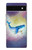 S3802 Dream Whale Pastel Fantasy Case For Google Pixel 6a