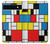 S3814 Piet Mondrian Line Art Composition Case For Google Pixel 6a
