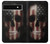 S3850 American Flag Skull Case For Google Pixel 6a