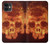 S3881 Fire Skull Case For iPhone 11