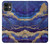 S3906 Navy Blue Purple Marble Case For iPhone 11