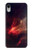 S3897 Red Nebula Space Case For iPhone XR