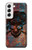 S3895 Pirate Skull Metal Case For Samsung Galaxy S22