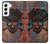 S3895 Pirate Skull Metal Case For Samsung Galaxy S22