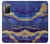 S3906 Navy Blue Purple Marble Case For Samsung Galaxy S20 FE