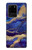 S3906 Navy Blue Purple Marble Case For Samsung Galaxy S20 Ultra