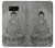 S3873 Buddha Line Art Case For Samsung Galaxy S8