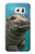 S3871 Cute Baby Hippo Hippopotamus Case For Samsung Galaxy S7 Edge