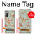 S3910 Vintage Rose Case For Samsung Galaxy Note 20