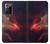 S3897 Red Nebula Space Case For Samsung Galaxy Note 20 Ultra, Ultra 5G