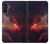 S3897 Red Nebula Space Case For Samsung Galaxy A13 5G
