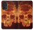 S3881 Fire Skull Case For Samsung Galaxy A53 5G