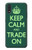 S3862 Keep Calm and Trade On Case For Samsung Galaxy A01