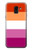 S3887 Lesbian Pride Flag Case For Samsung Galaxy J6 (2018)