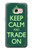 S3862 Keep Calm and Trade On Case For Samsung Galaxy A3 (2017)
