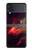 S3897 Red Nebula Space Case For Samsung Galaxy Z Flip 3 5G