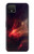 S3897 Red Nebula Space Case For Google Pixel 4