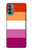 S3887 Lesbian Pride Flag Case For Motorola Moto G31