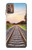 S3866 Railway Straight Train Track Case For Motorola Moto G9 Plus