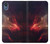 S3897 Red Nebula Space Case For Motorola Moto E6, Moto E (6th Gen)