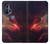 S3897 Red Nebula Space Case For Motorola Edge+