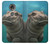 S3871 Cute Baby Hippo Hippopotamus Case For Motorola Moto E5 Plus