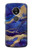 S3906 Navy Blue Purple Marble Case For Motorola Moto E5 Plus