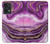S3896 Purple Marble Gold Streaks Case For OnePlus Nord CE 2 Lite 5G