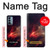 S3897 Red Nebula Space Case For OnePlus Nord N200 5G