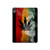 S3890 Reggae Rasta Flag Smoke Hard Case For iPad Air (2022,2020, 4th, 5th), iPad Pro 11 (2022, 6th)