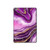 S3896 Purple Marble Gold Streaks Hard Case For iPad mini 4, iPad mini 5, iPad mini 5 (2019)