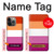 S3887 Lesbian Pride Flag Case For iPhone 14 Pro