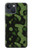 S2877 Green Snake Skin Graphic Printed Case For iPhone 14 Plus