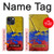 S3306 Colombia Flag Vintage Football Graphic Case For iPhone 14 Plus